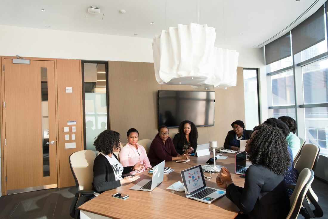 Advisors working with clients